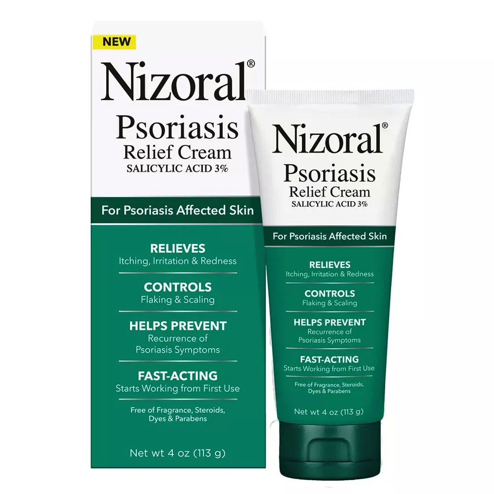 Versatile Nizoral Psoriasis Relief Skin Cream 4 Oz Certified