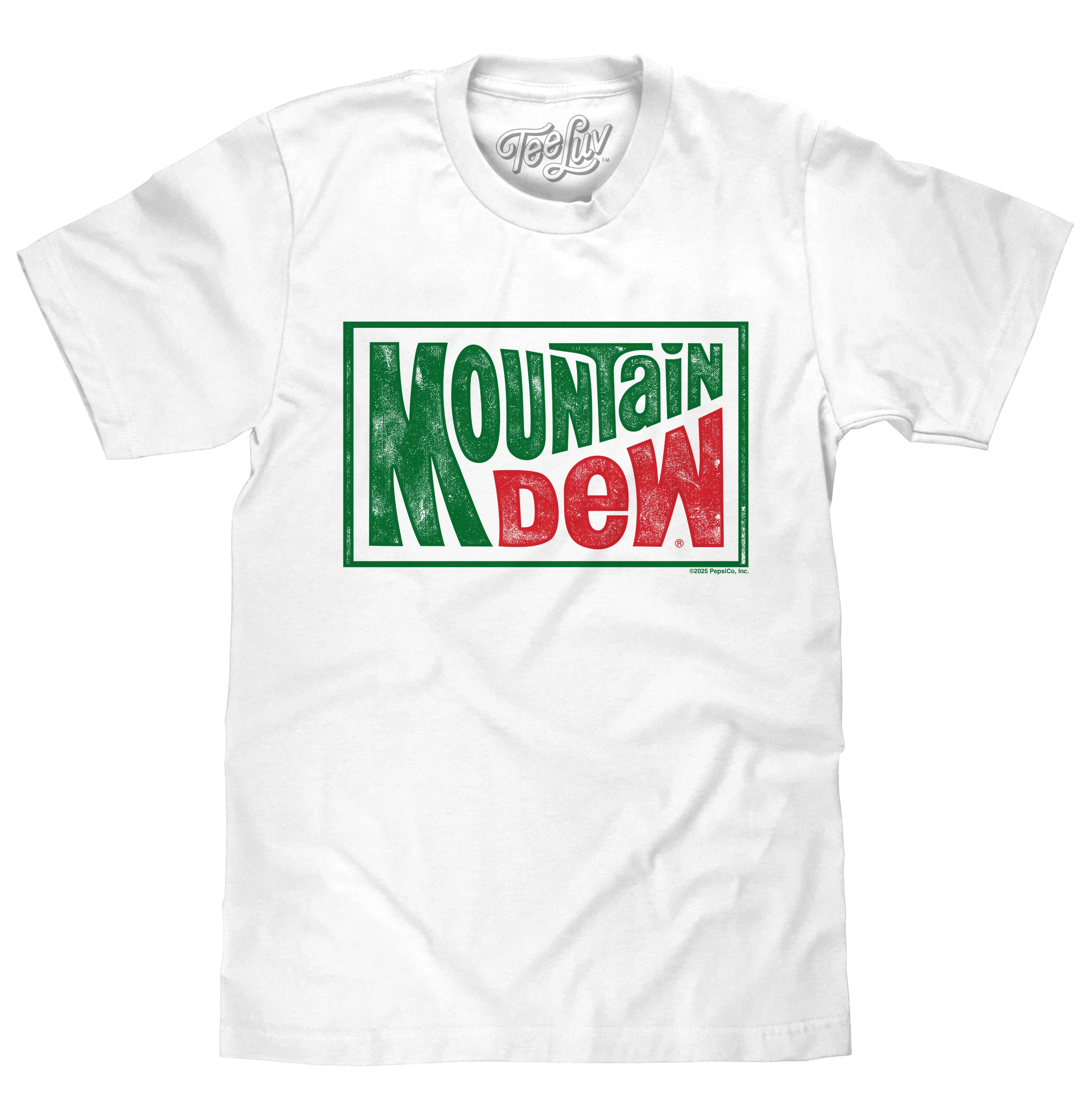 Verified Mountain Dew Retro Logo T-Shirt - White High-End
