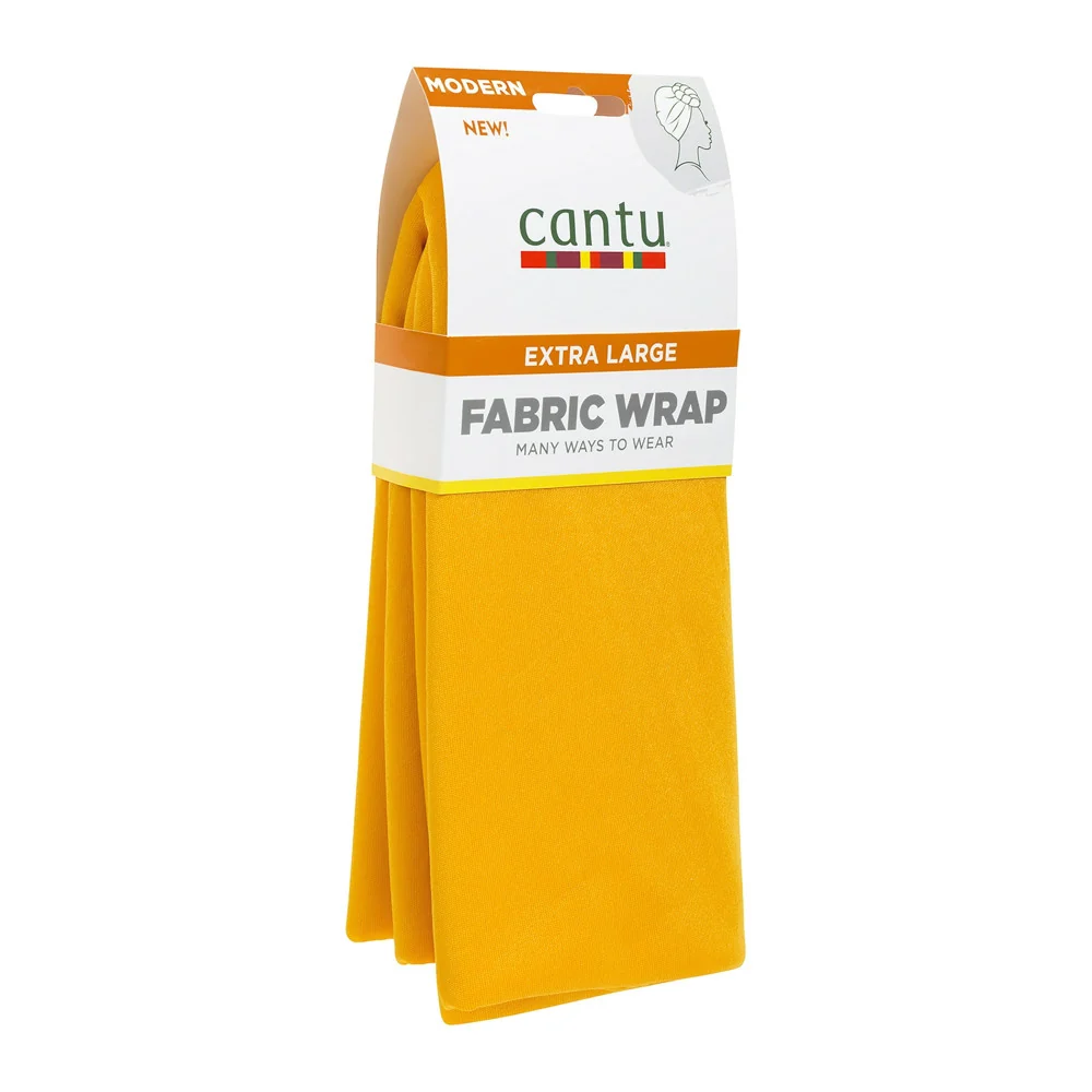 Versatile Cantu Fashion Fabric Headwrap Large Yellow 1 Ea Premium
