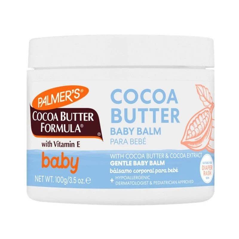 First-Class Palmers Baby Cocoa Butter Balm Jar with Cocova Extract for Diaper Rash 3.5Oz 100g Smooth