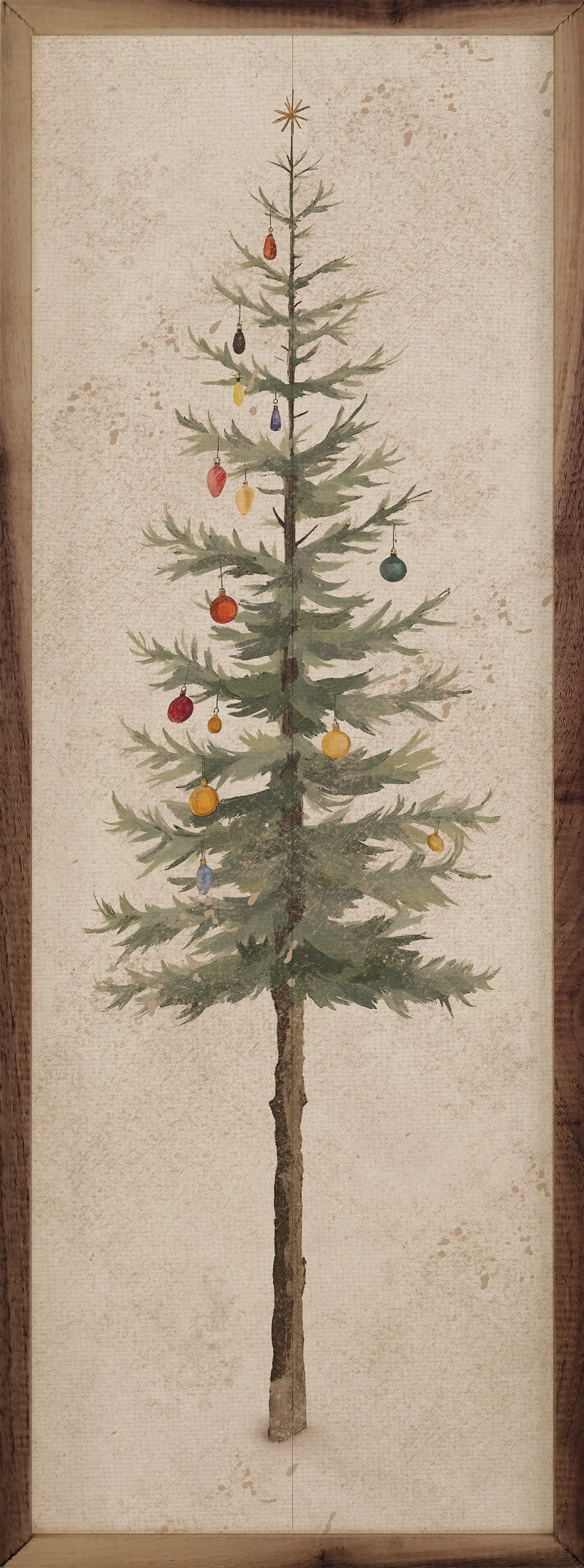 Efficient Kendrick Home Vintage Holiday Tree Verified