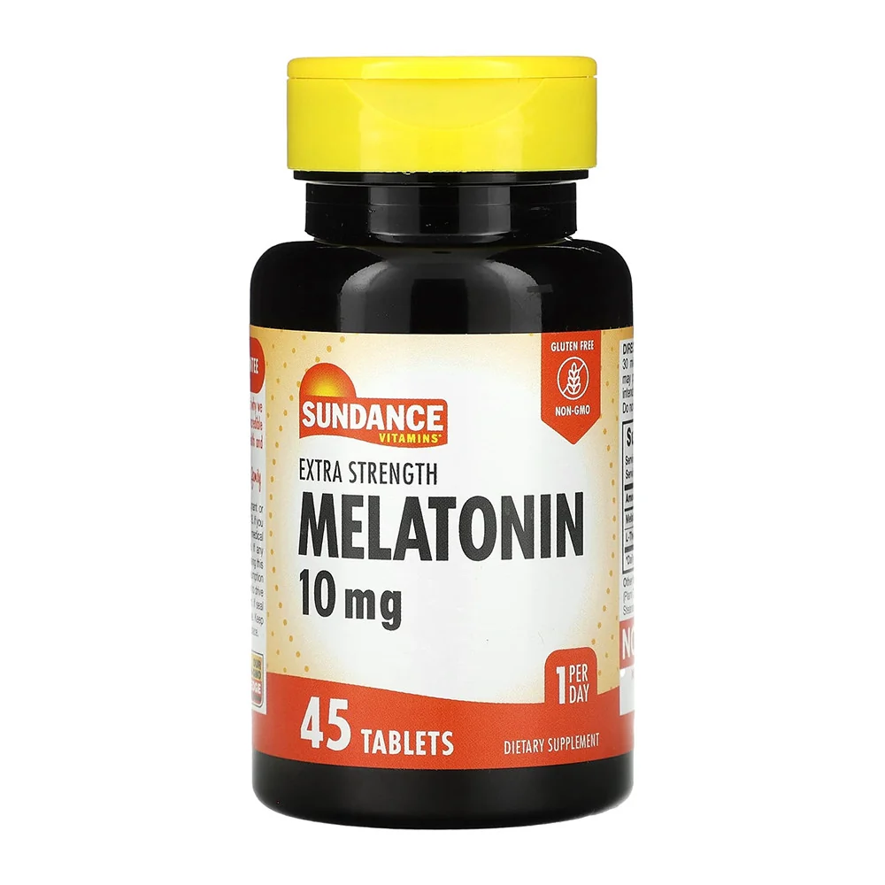 Trusted Sundance Vitamins Extra Strength Melatonin 10 mg Tablets 45 Ea Reliable