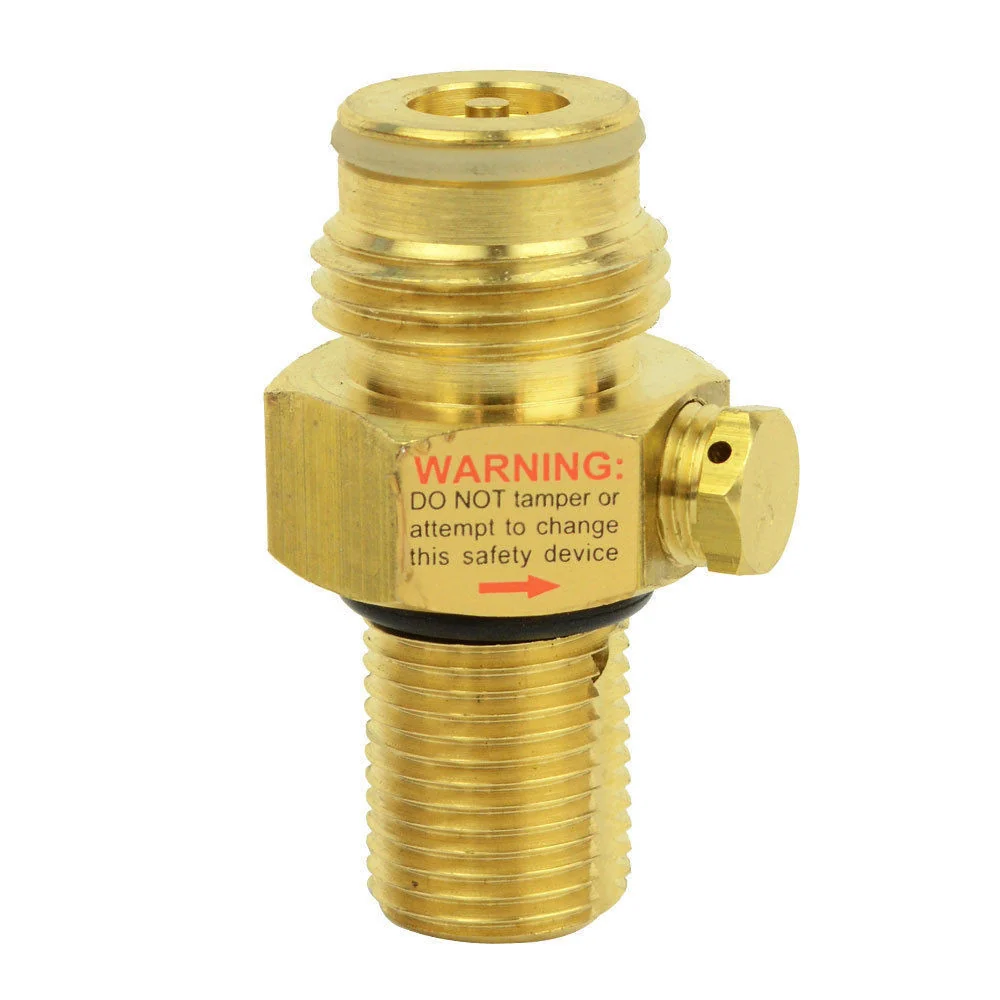 Innovative Brass Pin Valve for CO2 Paintball Tank C02 Traditional