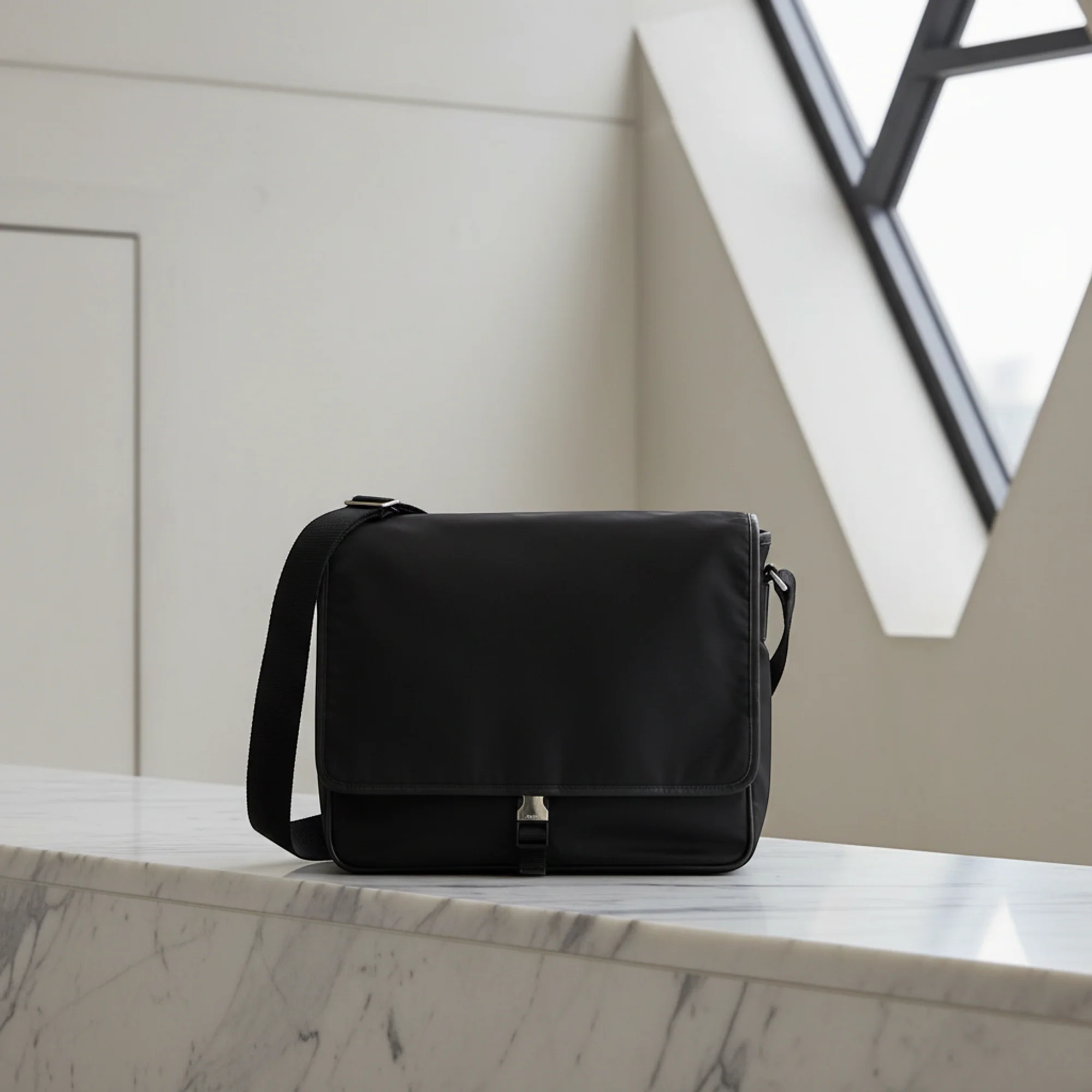 Clean Prada Tessuto · Nylon Messenger Healthy