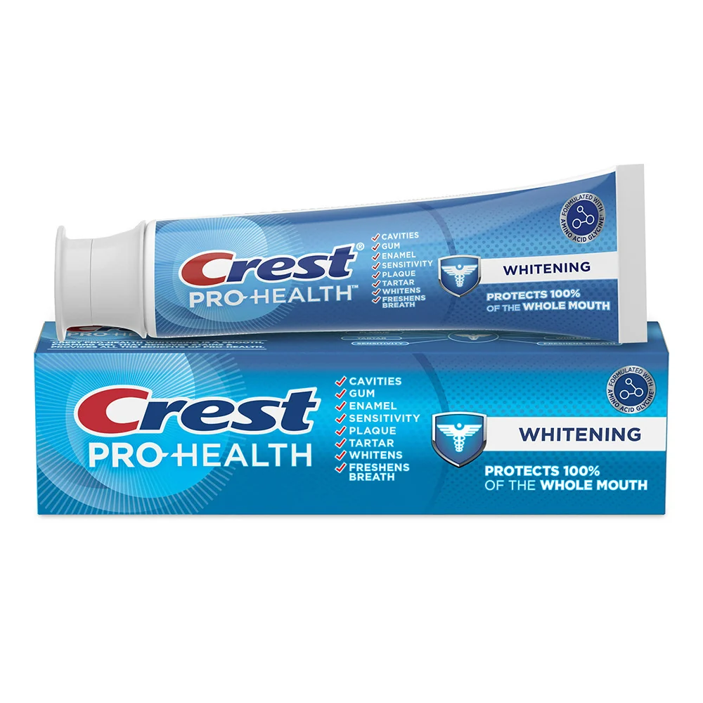 Casual Crest Pro Health Whitening Toothpaste 4.3 Oz Premium Material