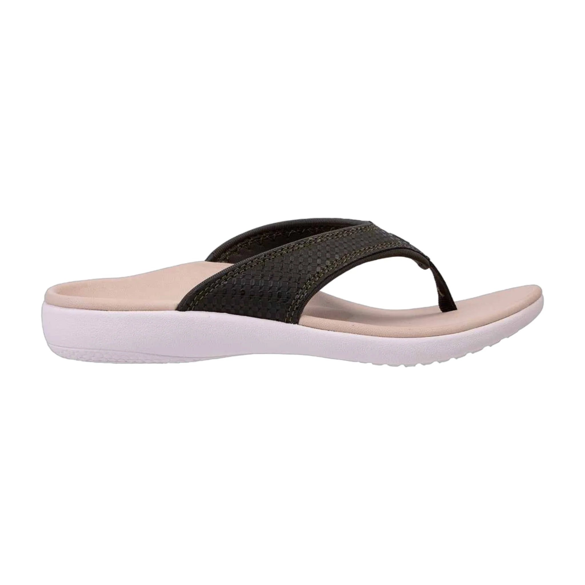 Traditional Yumi Woven Orthotic Sandals - Wide Width Detailed