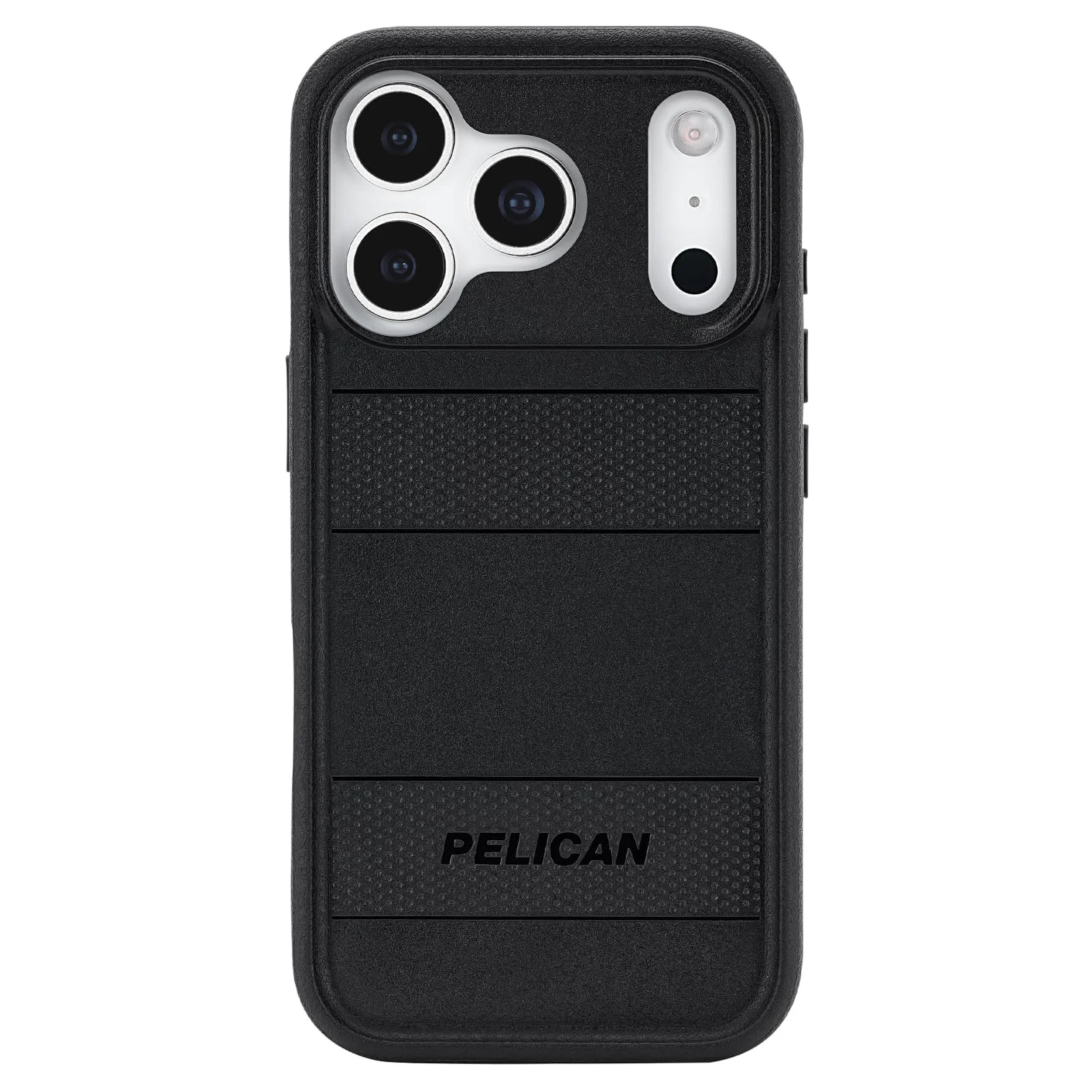 Casual Pelican Protector iPhone 17 Pro Case Compatible with MagSafe Rugged Magnetic Phone Case with 16ft Military-Grade Drop Protection - Heavy Duty Phone Cover for iPhone 17 Pro - Black Clean