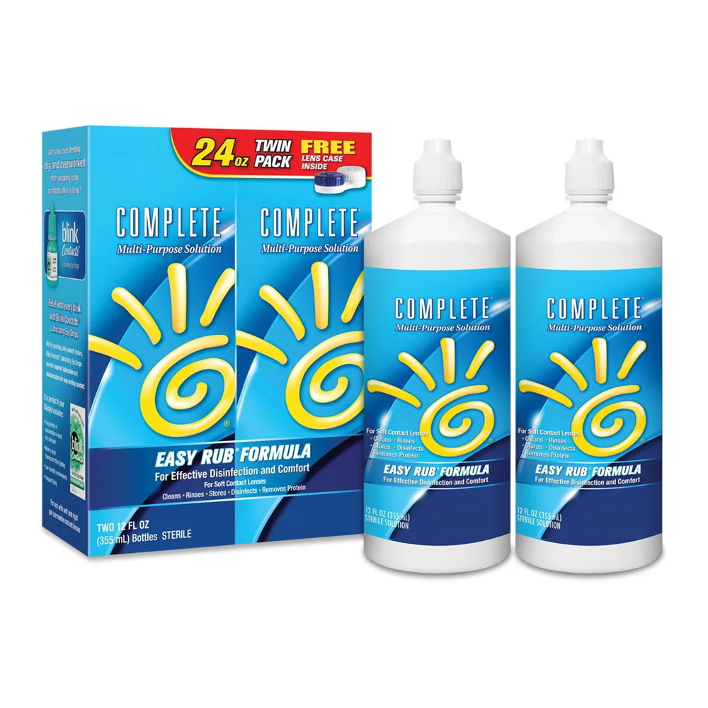 Superior Complete Multi Purpose Solution For Effective Disinfection And Comfort - 12 Oz Pack 2 Ea Minimalist