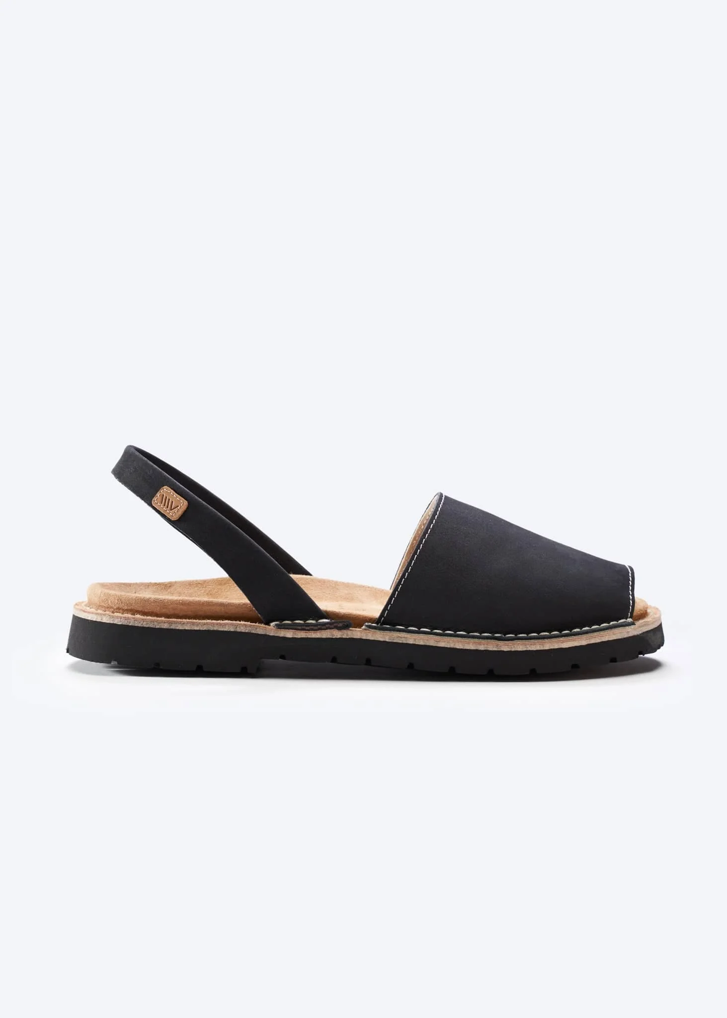 Fine Viscata Barbada Leather Men's Avarcas Flexible