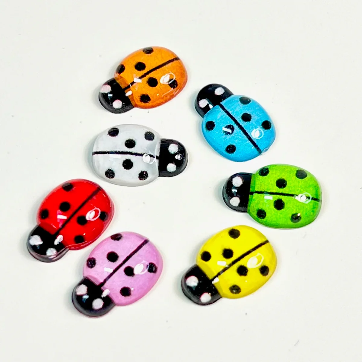 Artisan Tiny Ladybug Miniature Figurine Fast