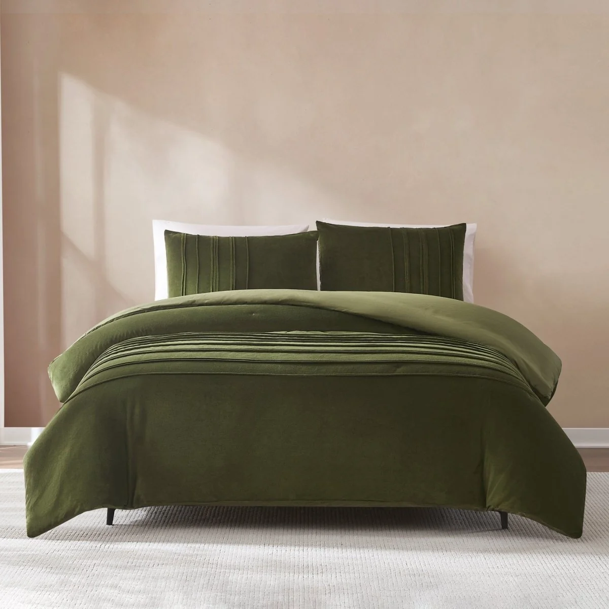 Smooth Pleated Groove Comforter Set Original