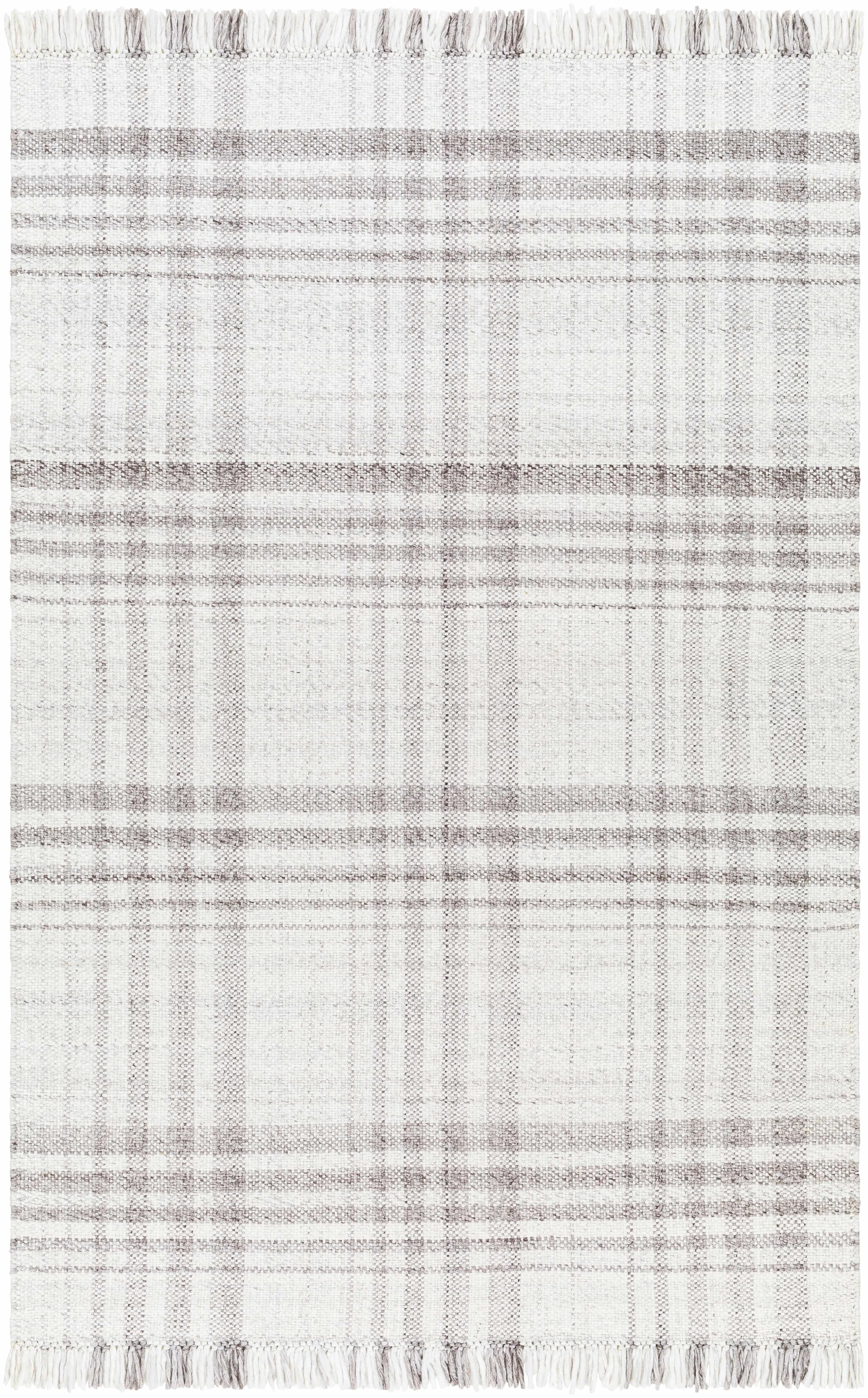 Verified Inara Plaid Area Rug - Certified