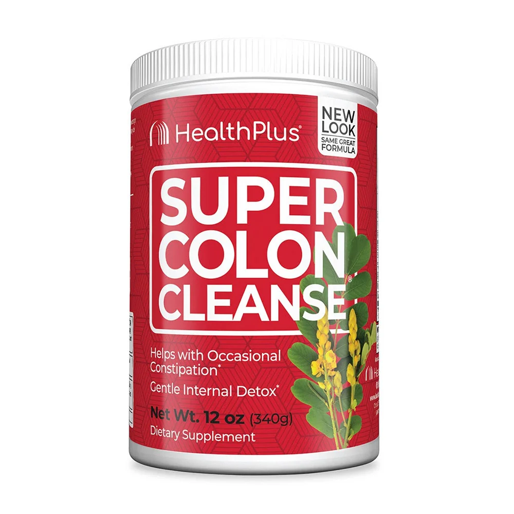 Reusable Health Plus Super Colon Cleanse 10 Days Cleanse Detox 12 Oz Trendy