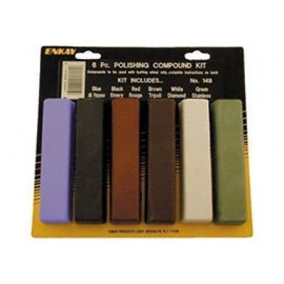 Comfortable 6 Piece Polishing Compound Buffing Rouge Sticks Buff Polish Bars Polisher Buffer Bar Unique
