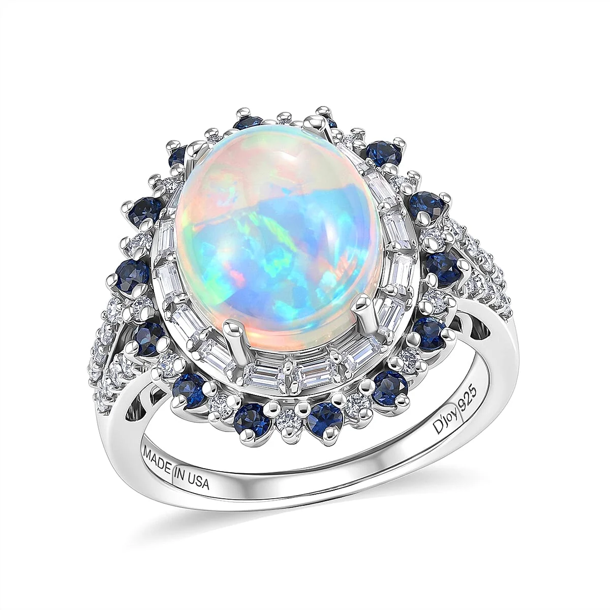 Certified HomeJewelryRingsHalo Rings 8566849 Smooth