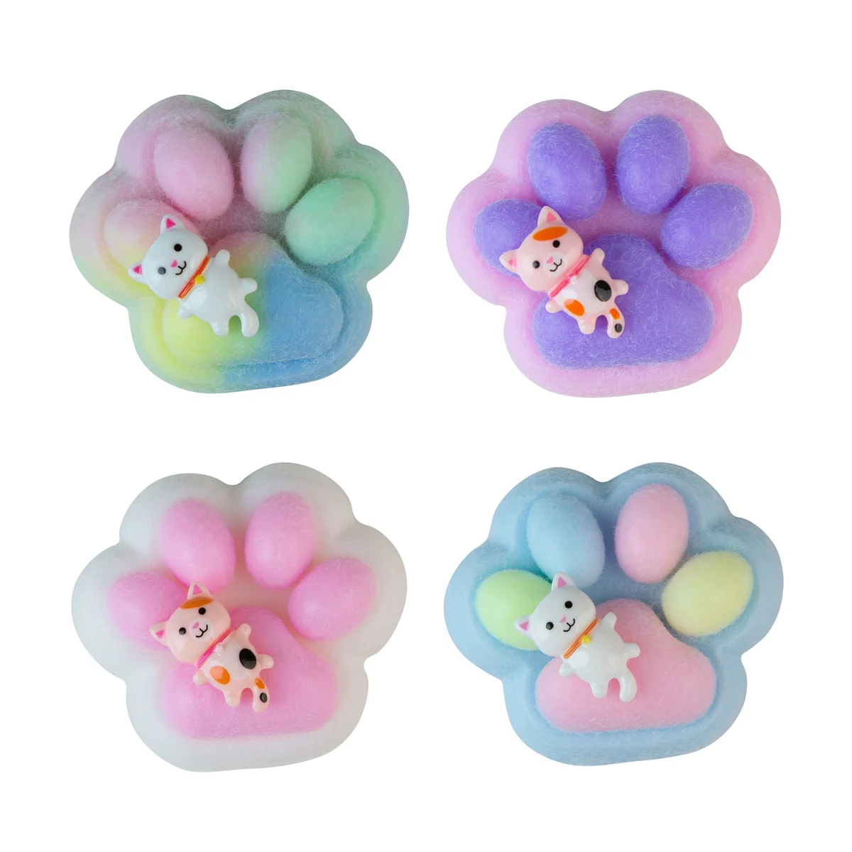 Versatile Taba-licious Fluffy Paw Squishy Contemporary