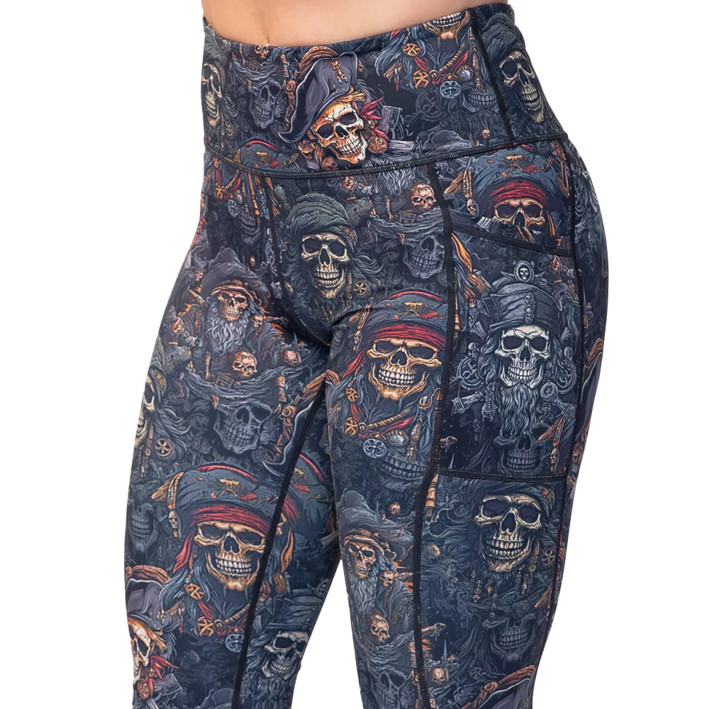 Contemporary Constantly Varied Gear Pirates Booty Leggings Premium Material