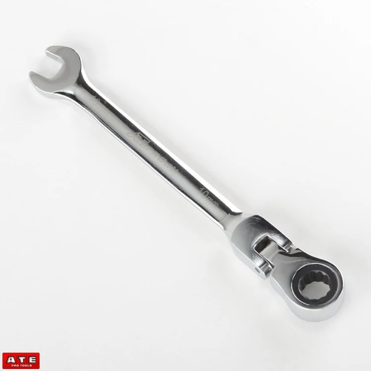 High-Performance 10 MM Flex Head Ratchet Ratcheting Socket Wrench Crafted