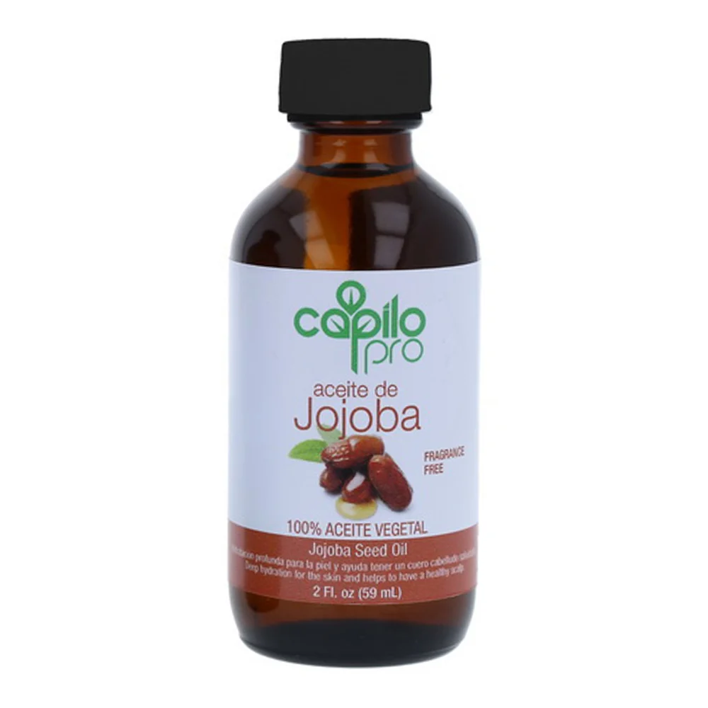 Reusable Capilo Pro Jojoba Seed Oil with Skin and Hair Formula 2Oz 59ml Traditional