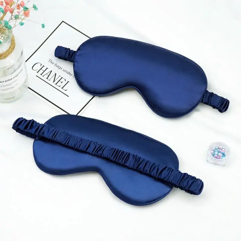 Smooth Imitated Silk Eye Mask Comfort for Sleep Travel Breathable