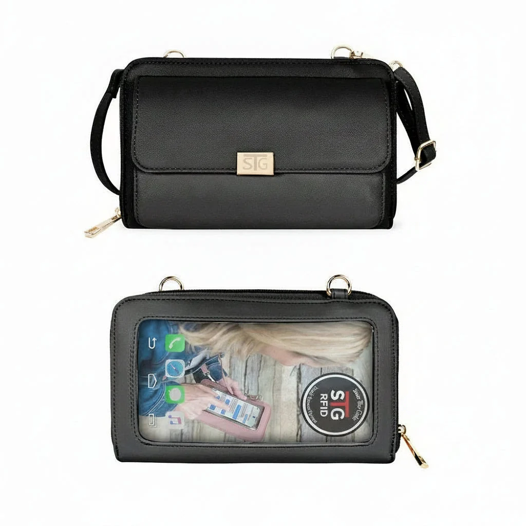Authentic Captiva RFID Touch Screen Purse User-Friendly