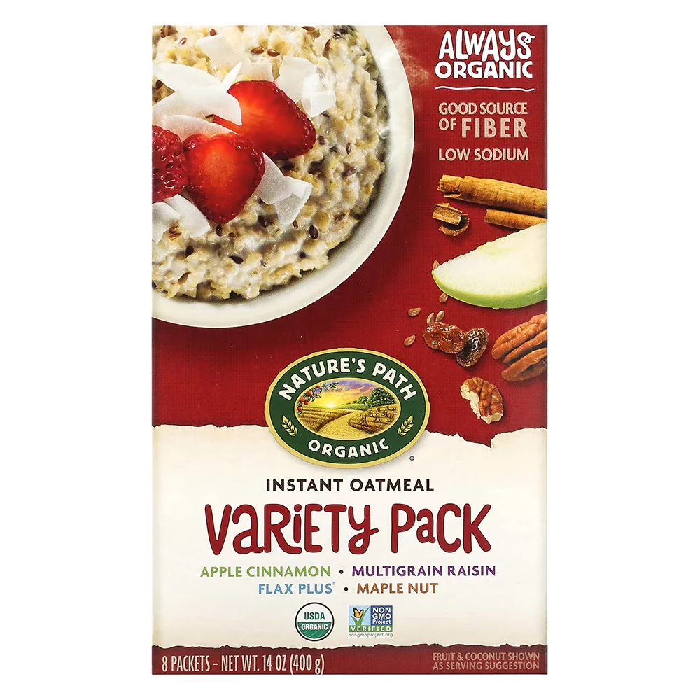 Top-Quality Nature's Path Organic Instant Oatmeal Variety Pack 8 Packets 14 Oz Powerful