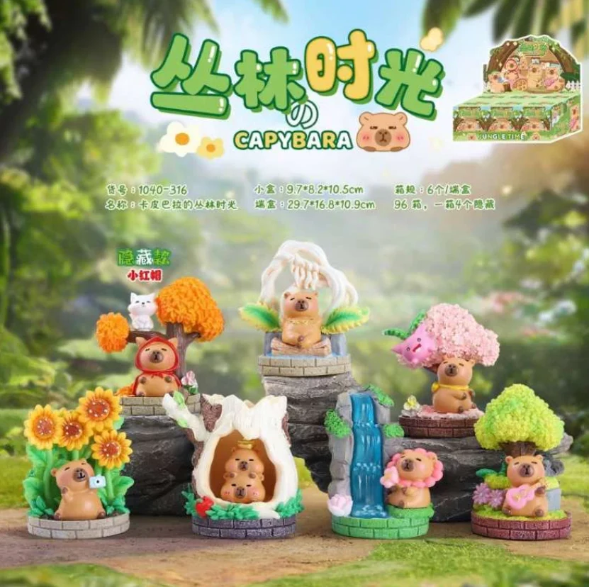 Responsible Capybara Forest Blind Box Fine Crafted