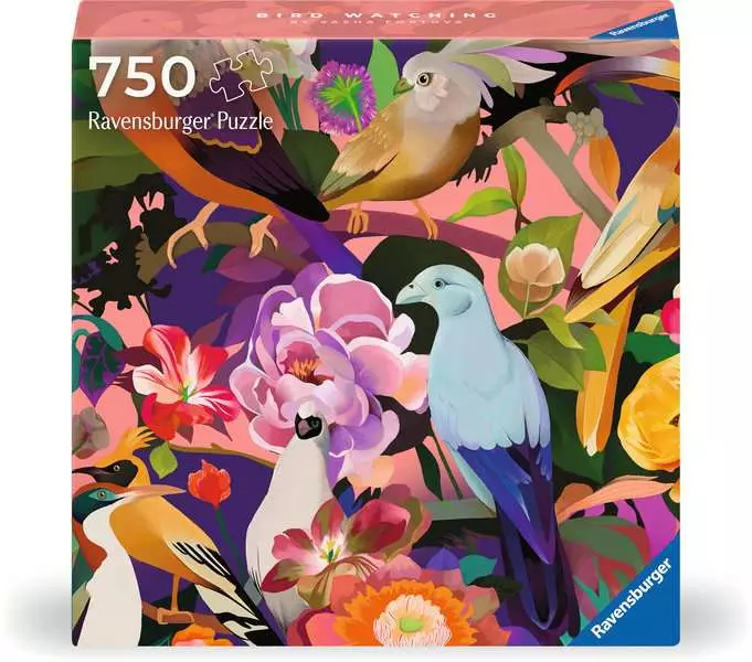 Durable 750pc Bird Watching Puzzle Responsible