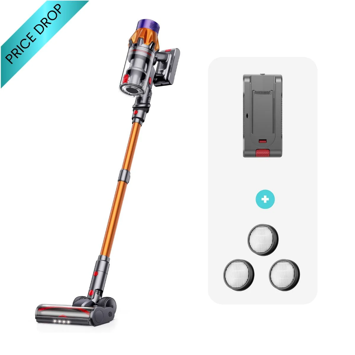 Artisan Honiture X7 Cordless Vacuum Cleaning Bundle Convenient