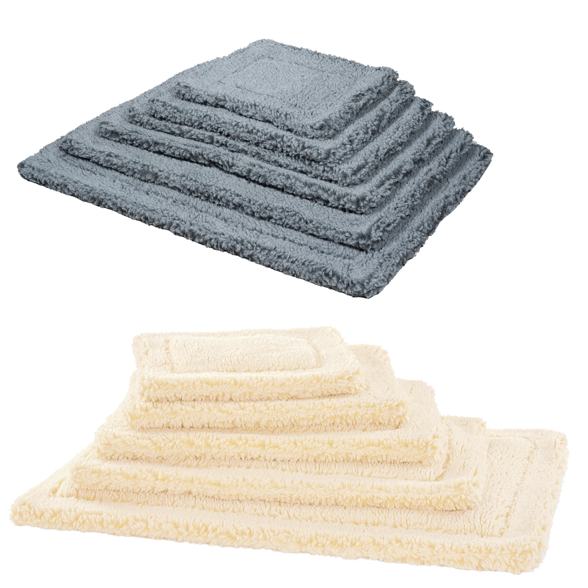 Fashionable HuggleFleece® Mat Cat Dog Bed Enhanced