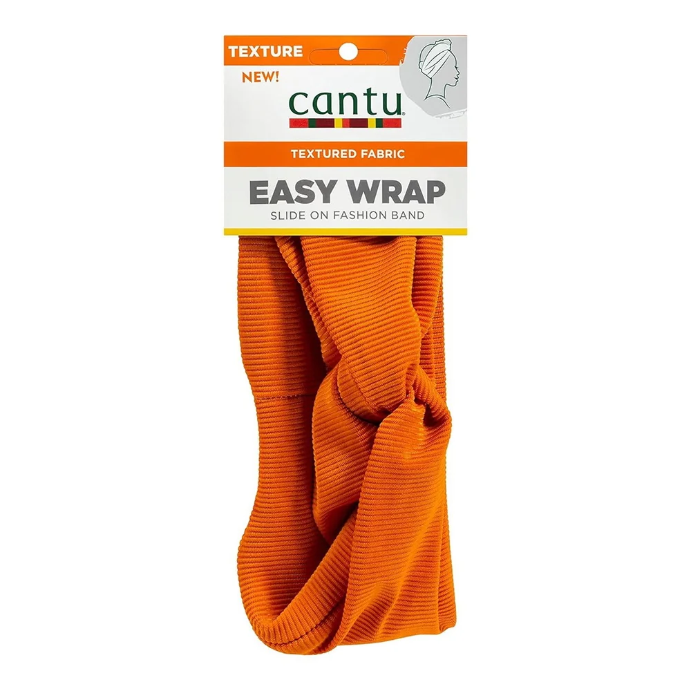 Superior Cantu Textured Fabric Easy Wrap for Secure Styling Hair Protection and Comfort 1Ea Reliable