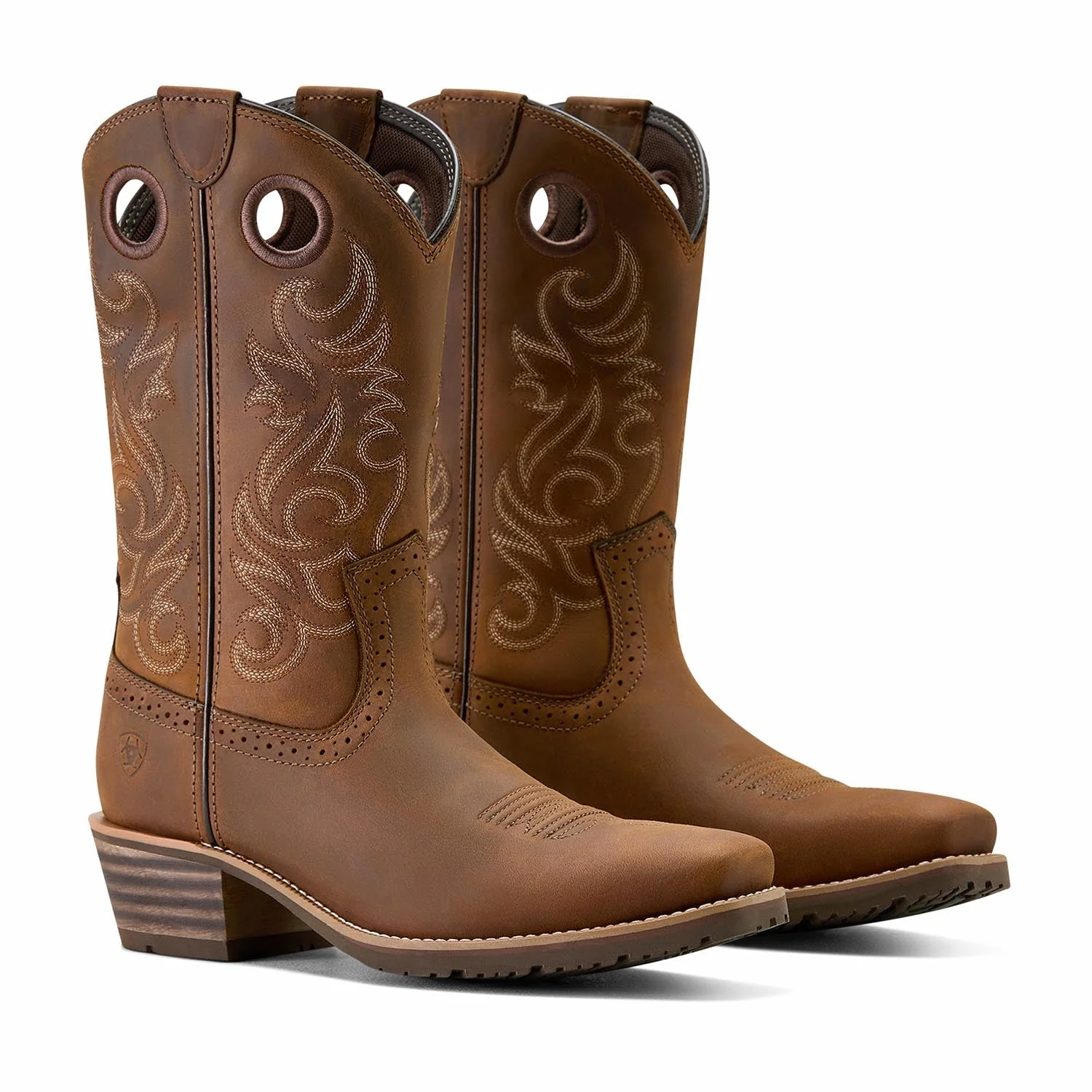 Exclusive Ariat Men's Hybrid Roughstock Square Toe Cowboy Boots Exceptional