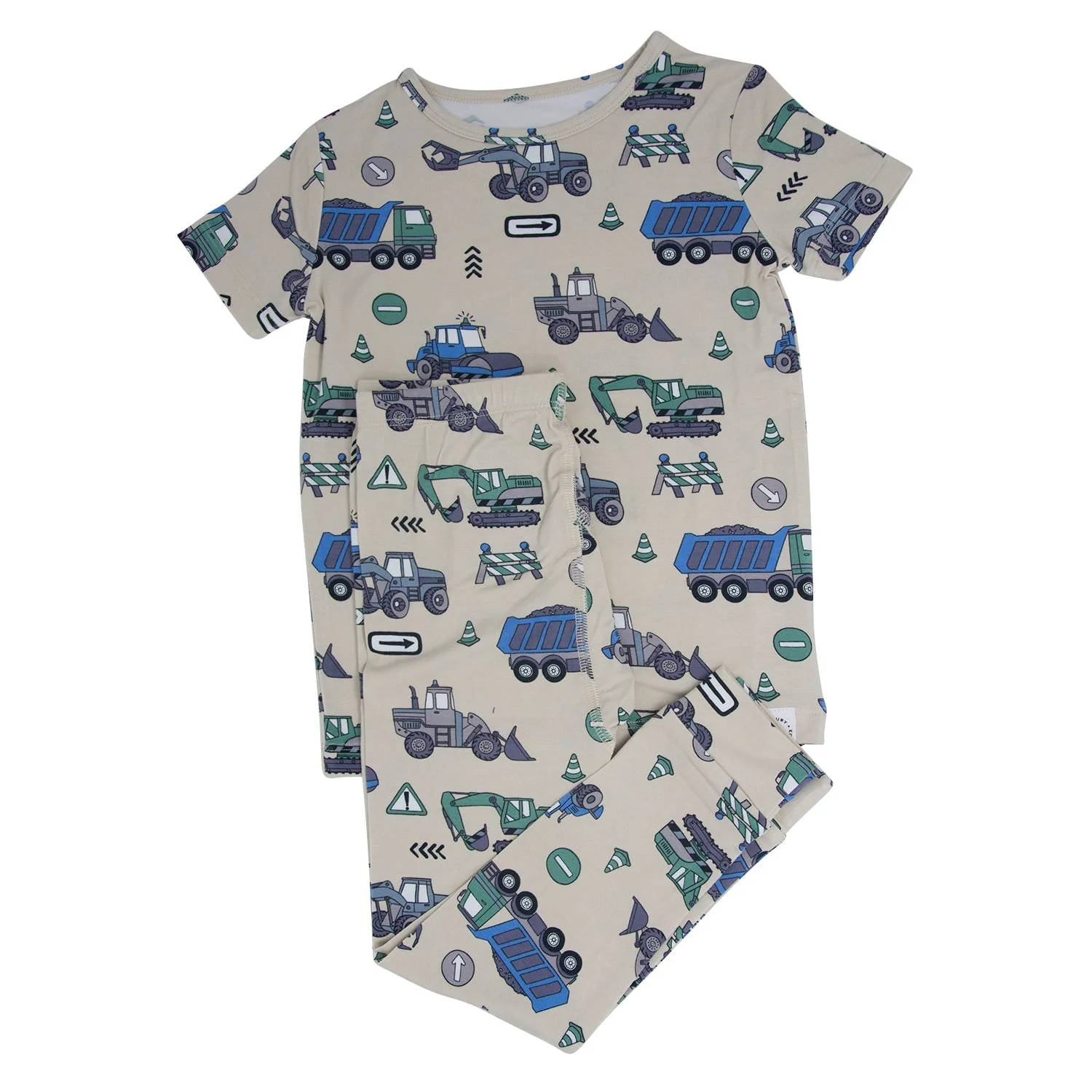 Crafted Trucks Diggers Construction Big Kid Pajama S S Minimalist