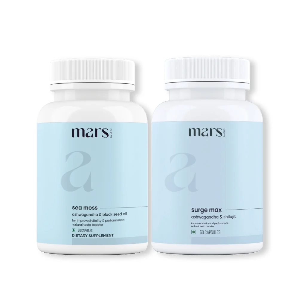 Unique Power Surge Combo Natural Ashwagandha Natural Sea Moss Capsules Stylish