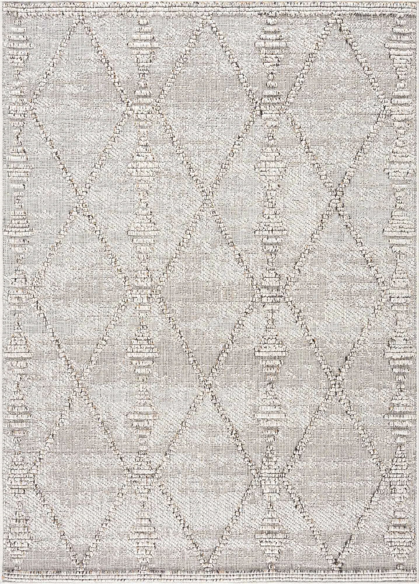 Detailed Nyla Bone Indoor Outdoor Rug - 2x3 - High-End