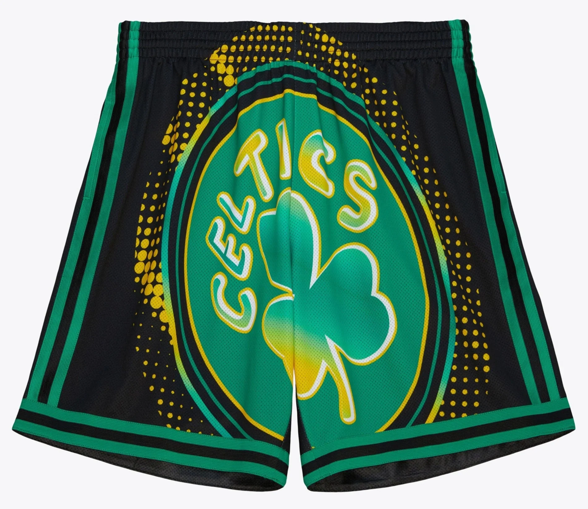 Carefully Designed Mitchell Ness Men's NBA Big Face 7.0 Fashion Shorts Celtics Dependable