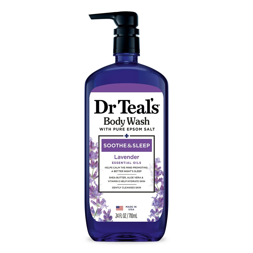 Artisan Dr. Teals Ultra Moisturizing Body Wash Sooth And Sleep With Lavender - 24 Oz Practical
