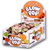 Lightweight Charms Blow Pops Assorted 3869 Individually Wrapped Lollipops 100Ea Organic