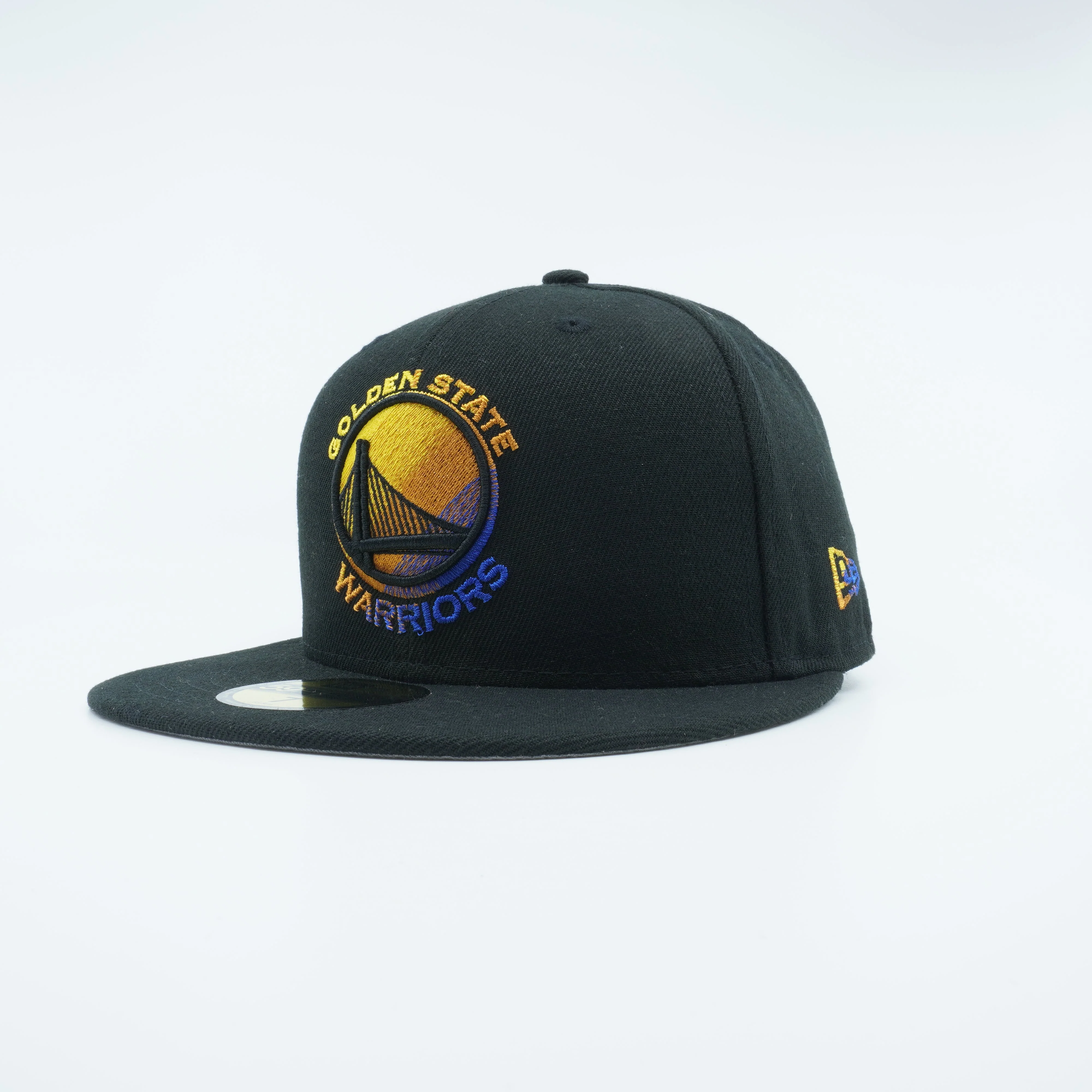 Superior New Era Men's NBA Gs Warriors 5950 Fitted 'Color Dim' Black Excellent