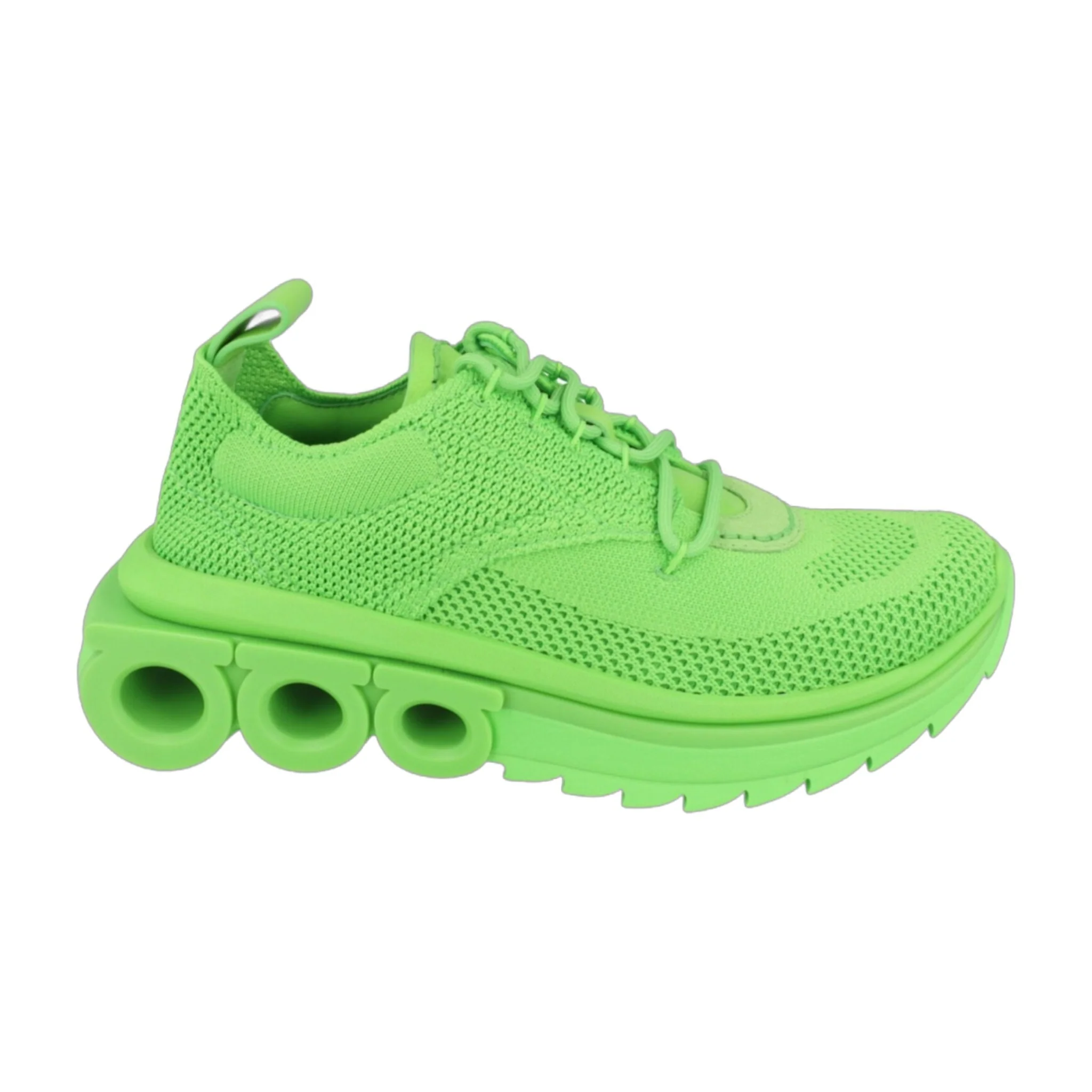 Clean Ferragamo Nima Knit Sneakers Secure