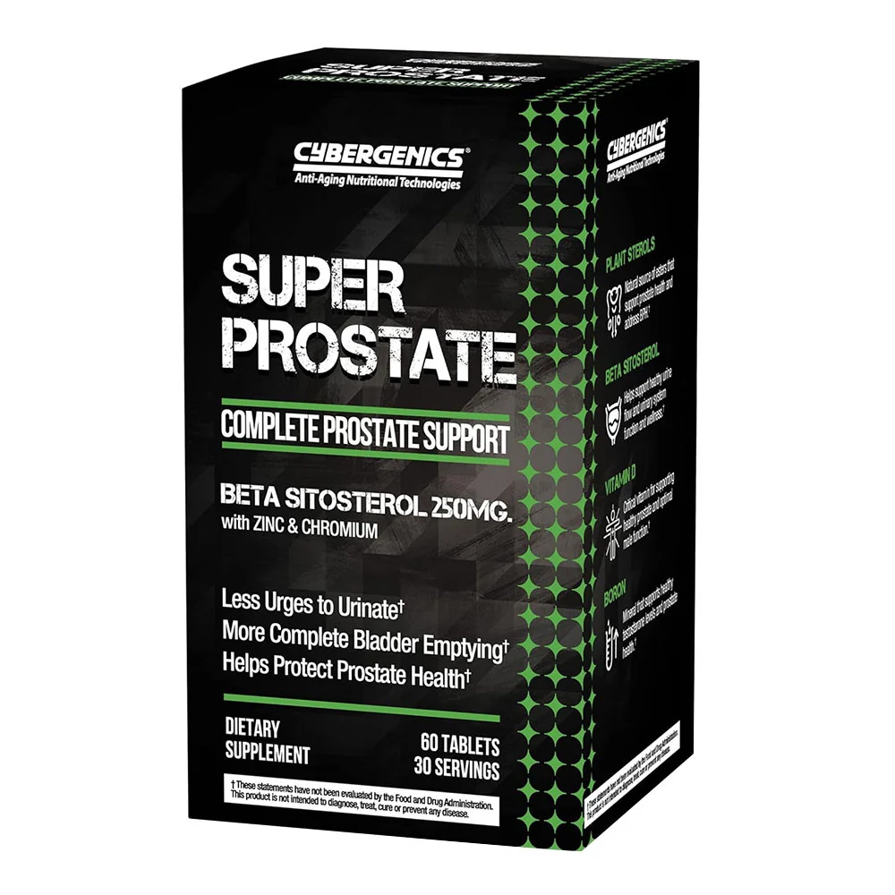 Clean Cybergenics Super Prostate Complete Support 250 Mg 60 Ea Excellent