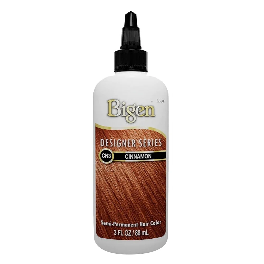 World-Class Bigen Semi Permanent Hair Color CN3 Cinnamon 3Oz 88Ml Traditional
