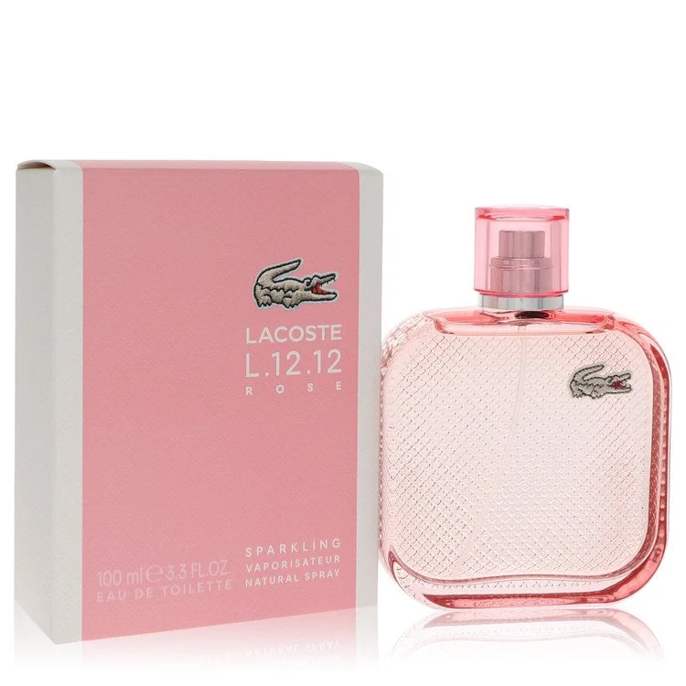 Versatile Lacoste Eau De Lacoste L.12.12 Rose Sparkling by Lacoste Eau De Toilette Spray 3.3 oz for Women Excellent