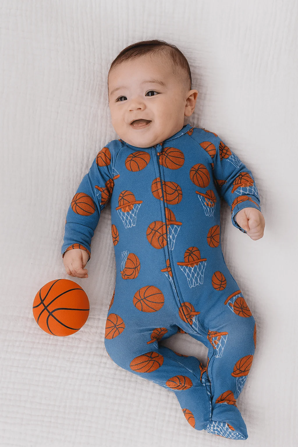 Versatile Zipper Footie Basketball Specialty