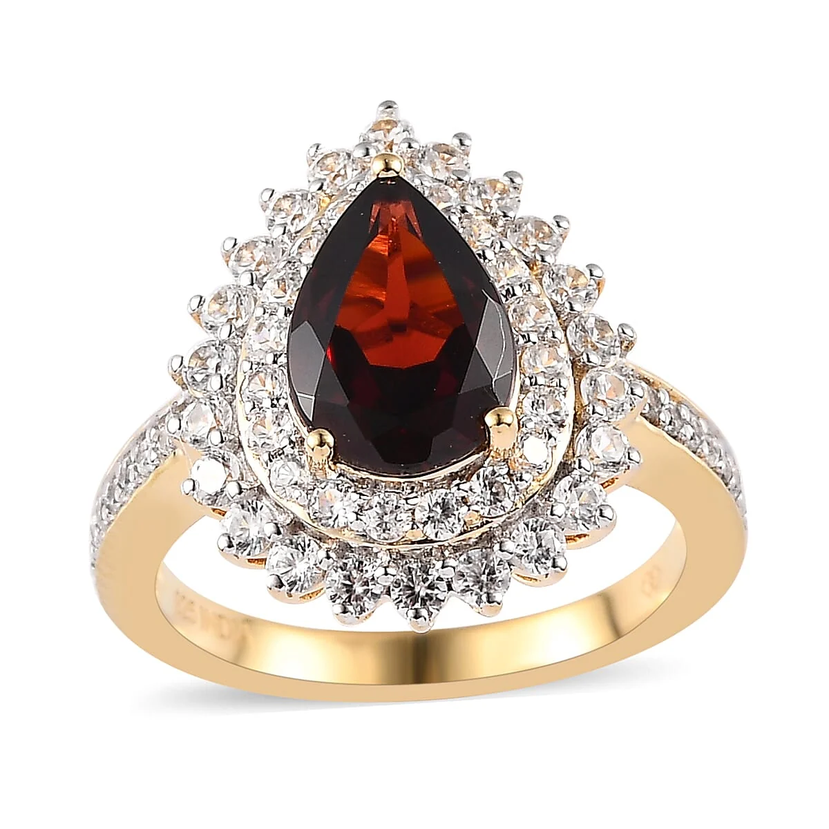 Consistent HomeJewelryRingsHalo Rings 7684764 Authentic
