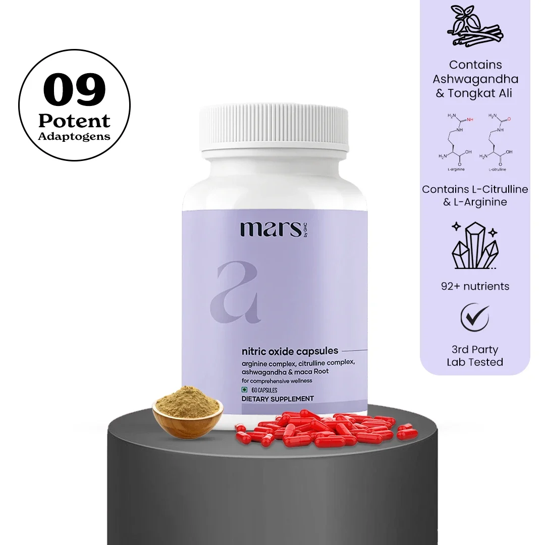 User-Friendly Capsule di ossido nitrico Mars Un potenziatore naturale dell'ossido nitrico per una maggiore fluidità splendore e O. Secure