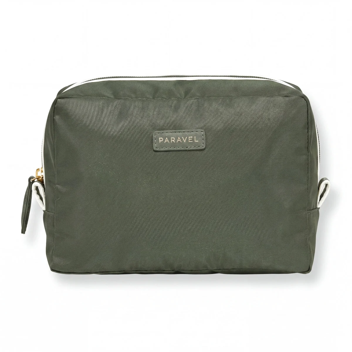 Solid Paravel Travel Toiletry Bag Cosmetic Organizer Safari Green Carry-On Case High-Grade