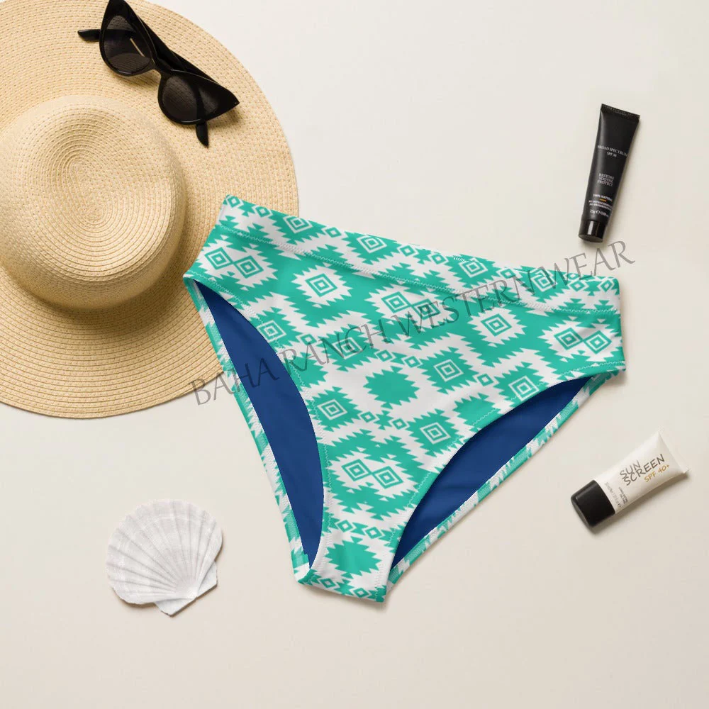 High-Grade Baha Ranch Yeehaw Aztec Bronc Bikini Bottom Proven