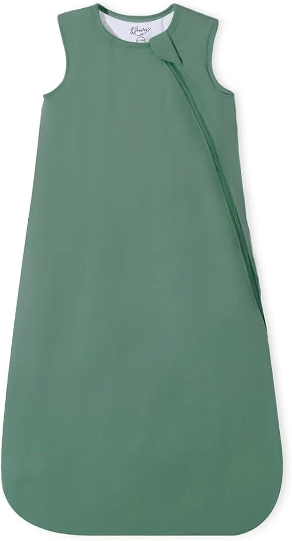 Sophisticated Forest Green Quilted Bamboo Baby Sleep Sack Elite