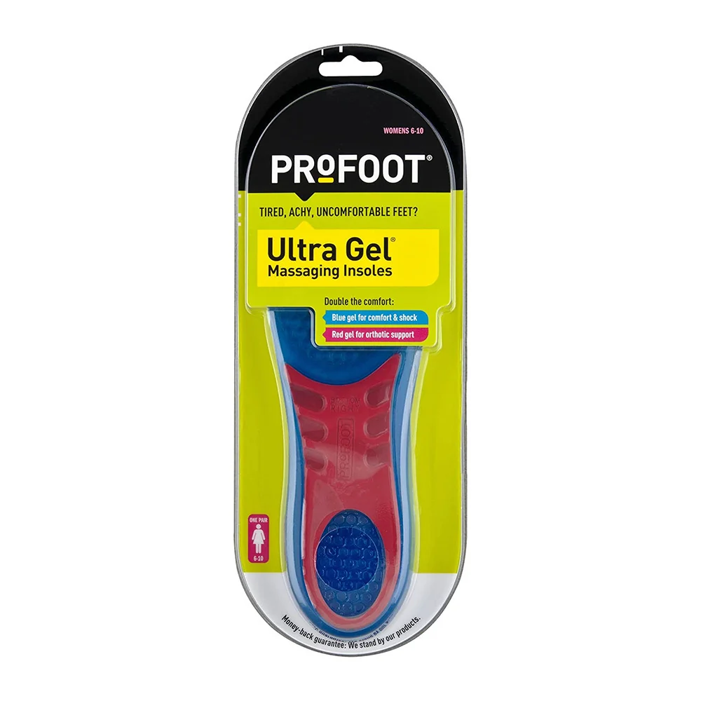 Artisan Profoot Energizing Ultra Gel Insoles For Women - 1 Pair Breathable